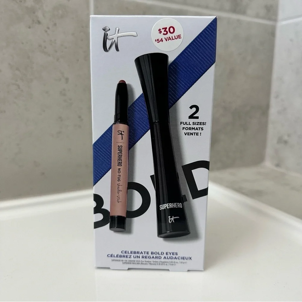 IT Cosmetics Superhero Mascara and Shadow Set